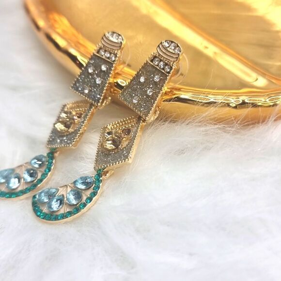 New BAUBLEBAR Salt ~ Tequila ~Lime Dangle Margarita Earrings - Picture 3 of 7